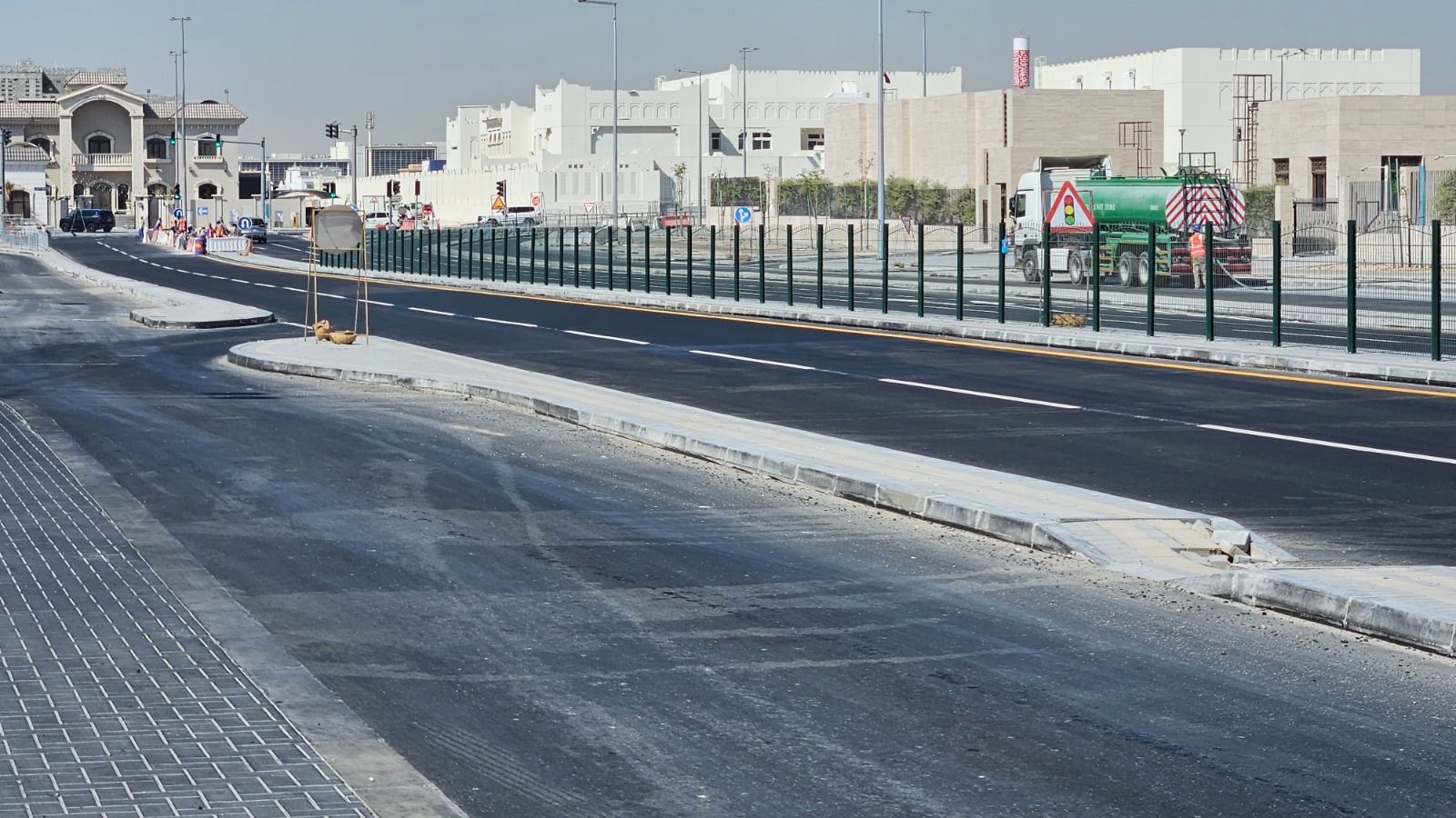 Road Improvement Works - Workers on Site